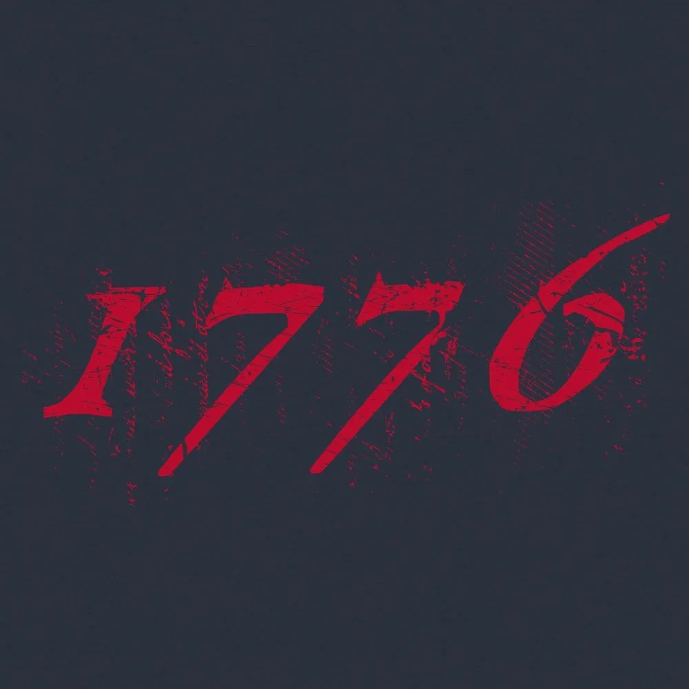 1776 Flag T-Shirt - Midnight Navy