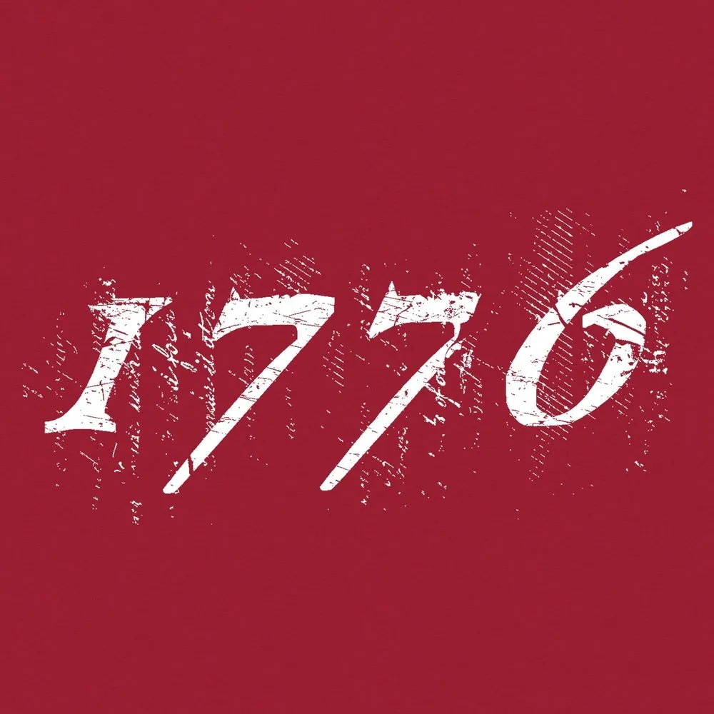 1776 Flag T-Shirt - Red
