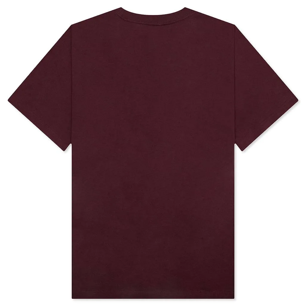Academy Tee - Oxblood Red