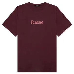 Academy Tee - Oxblood Red
