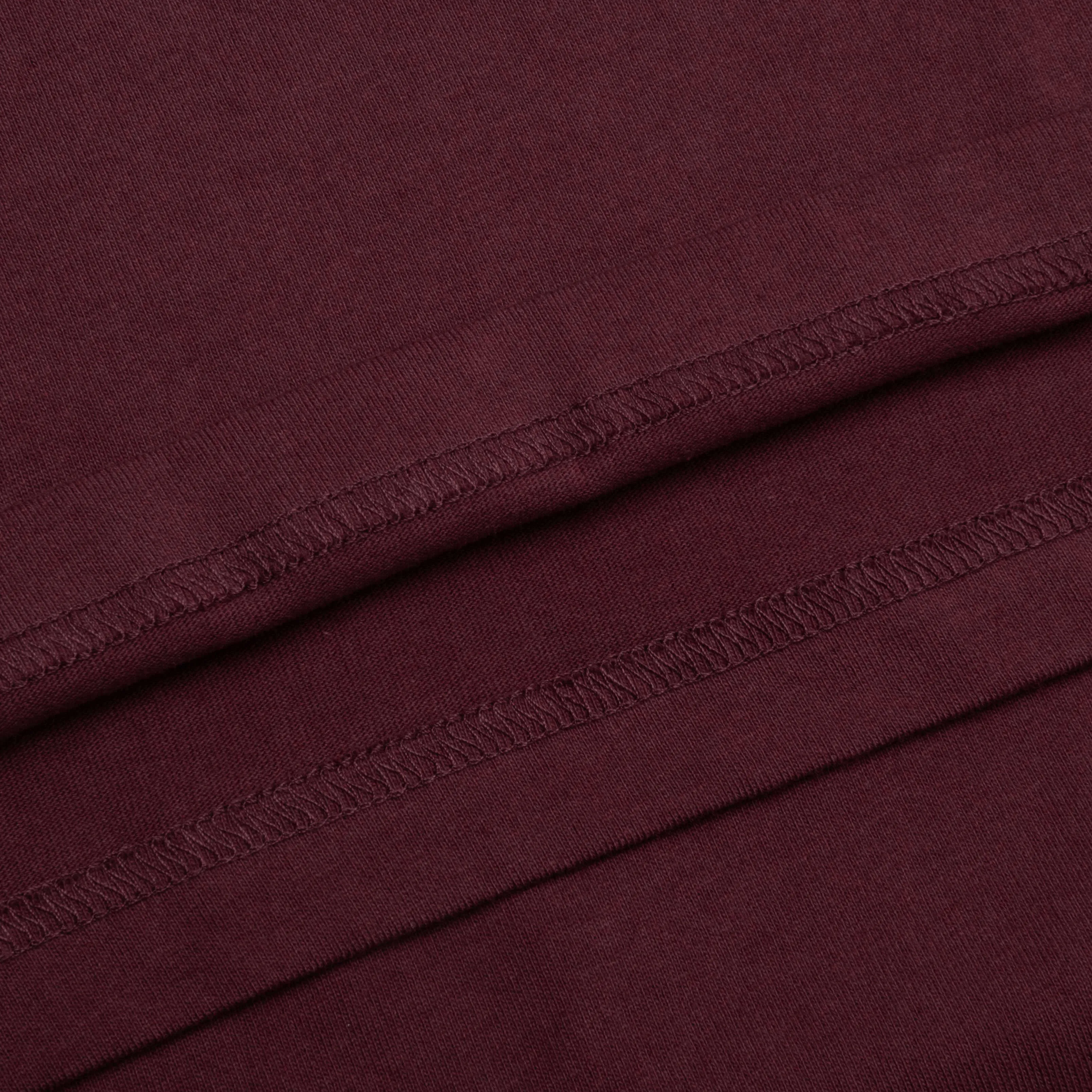 Academy Tee - Oxblood Red