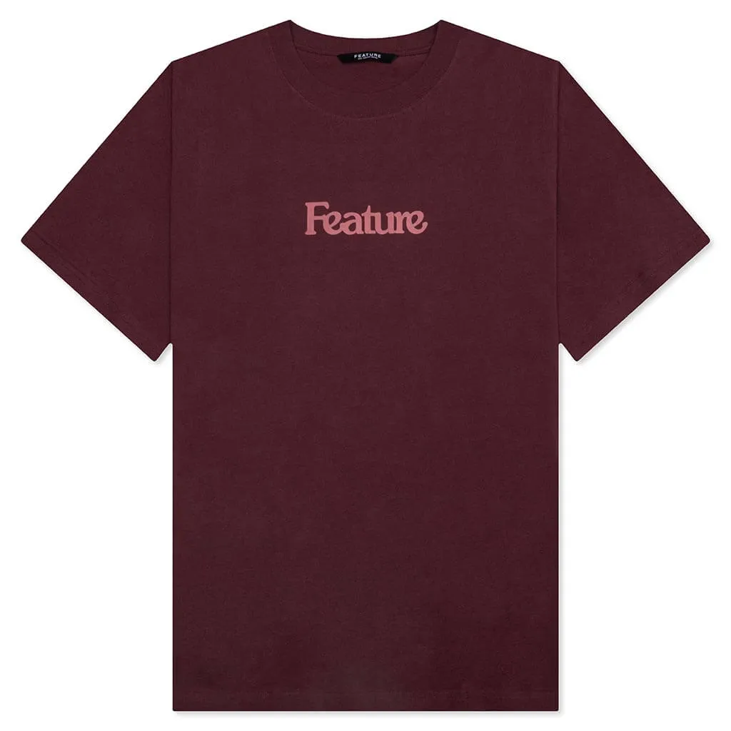 Academy Tee - Oxblood Red