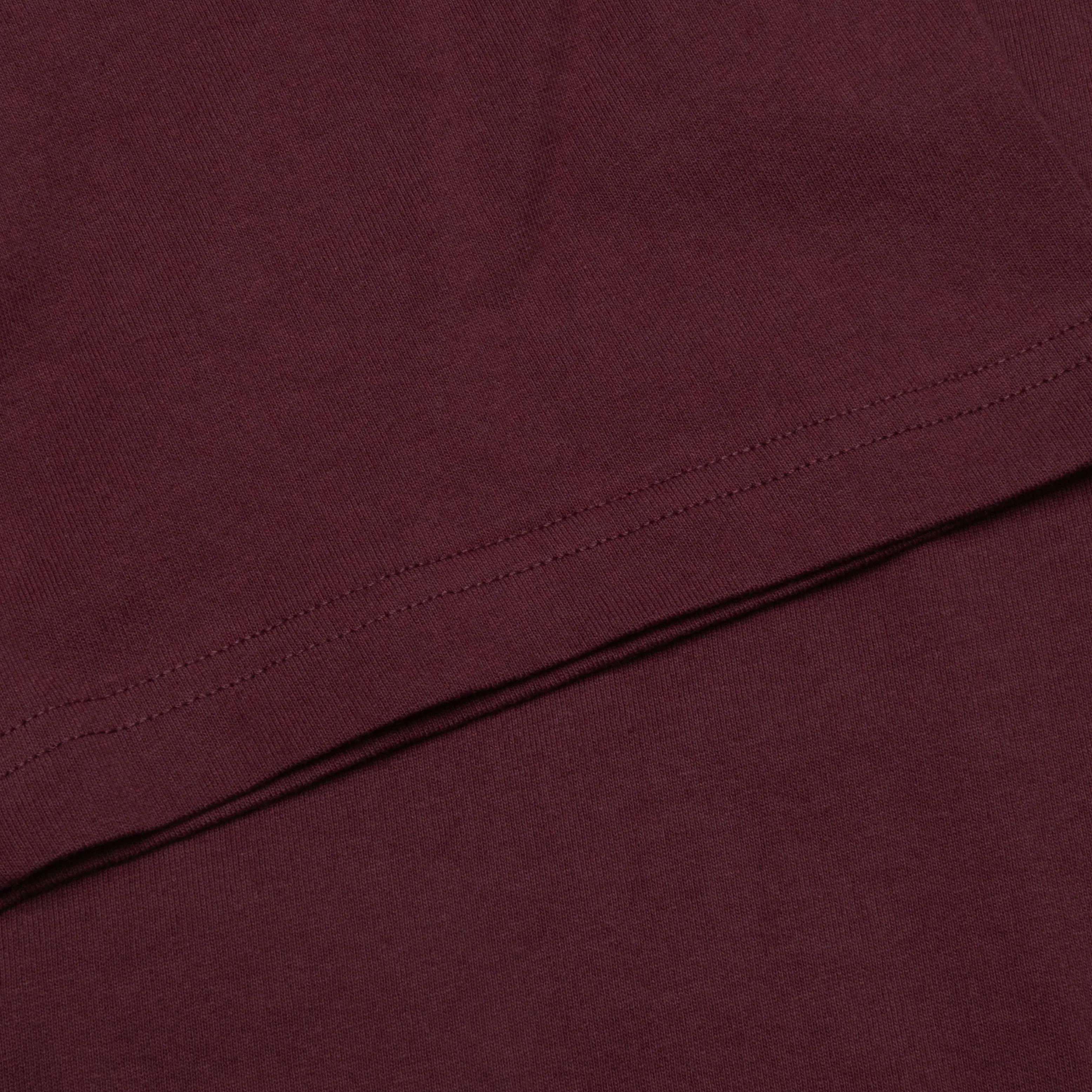 Academy Tee - Oxblood Red
