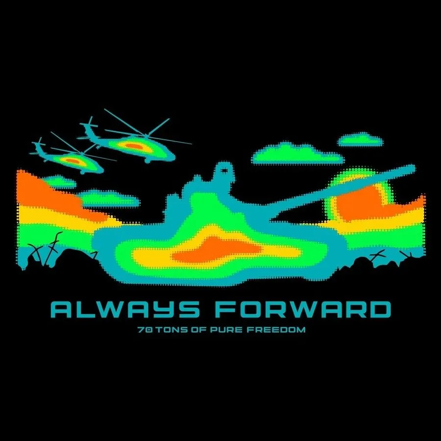 Always Forward Infrared T-Shirt - Black