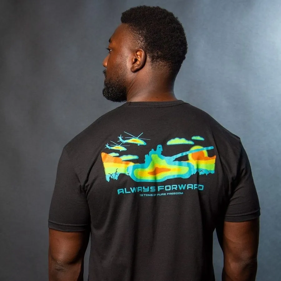 Always Forward Infrared T-Shirt - Black