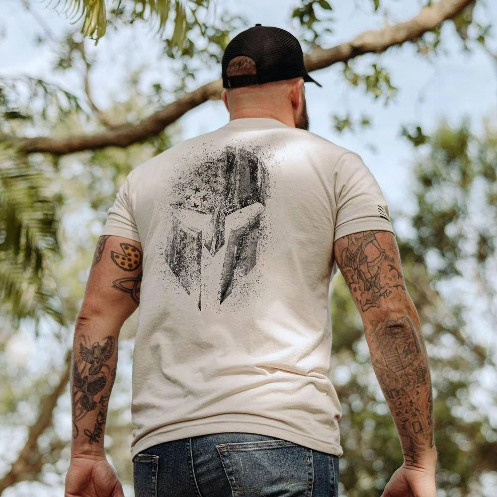 American Spartan Pocket T-Shirt - Sand
