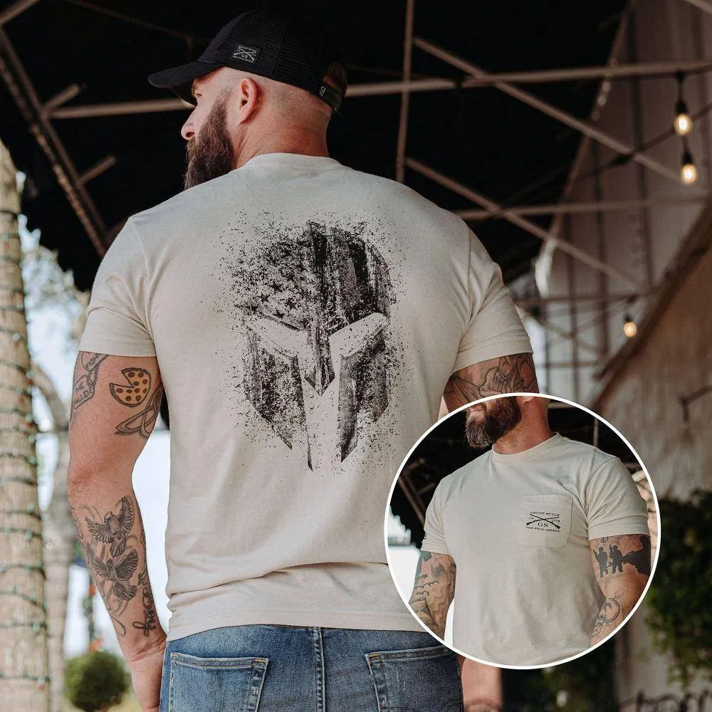 American Spartan Pocket T-Shirt - Sand