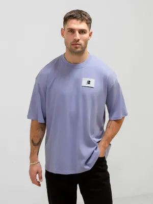 Apex Label Relaxed T-Shirt - Lilac