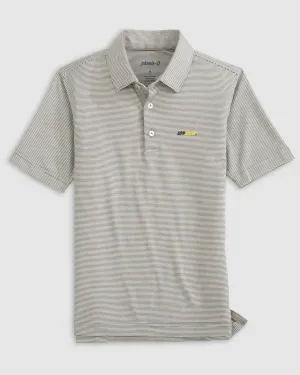 Appalachian State Lyndonn Jr. Striped Jersey Performance Polo