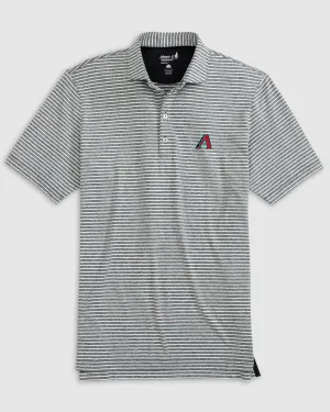 Arizona Diamondbacks Clipperr Striped Jersey Performance Polo