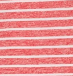 Atlanta Braves Clipperr Striped Jersey Performance Polo - Cooperstown Logo