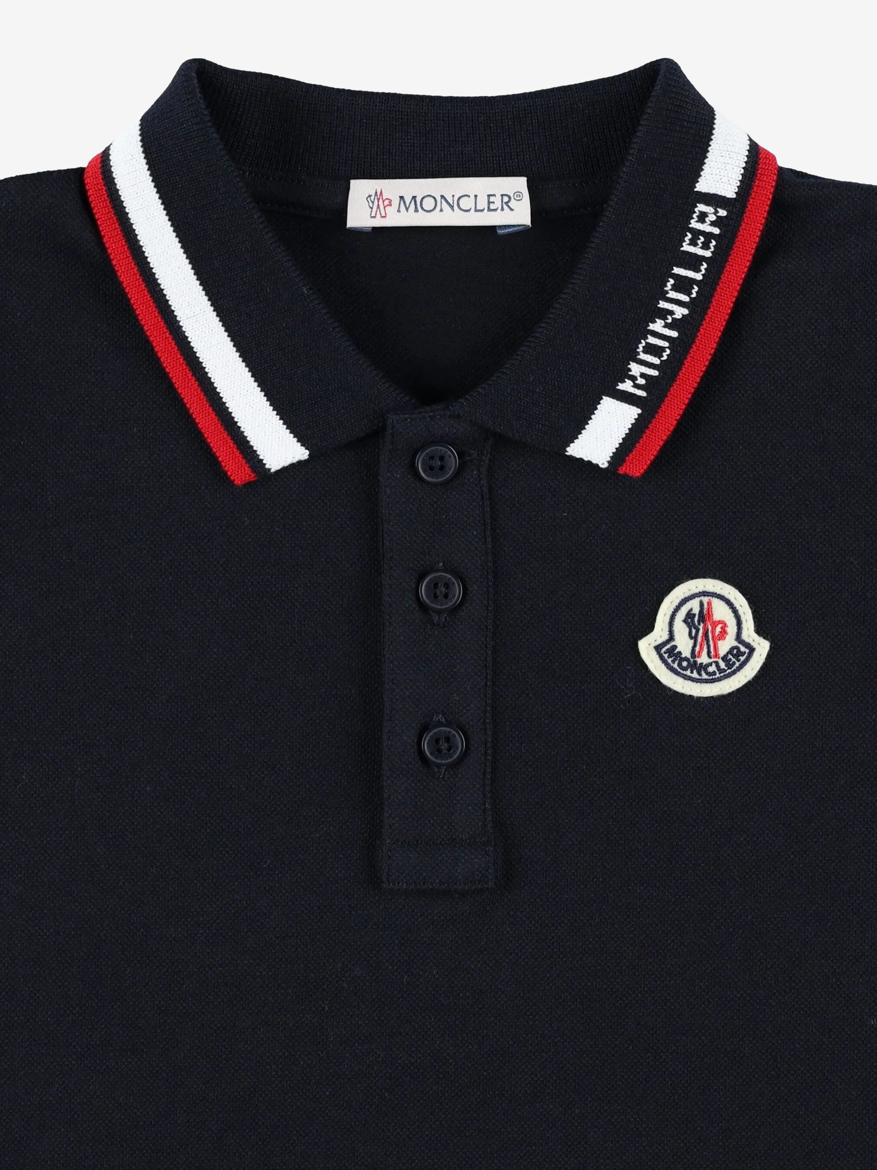 Baby Boys Logo Polo Shirt in Navy