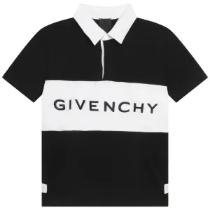 Black & White Logo Polo