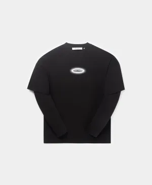 Black Layered T-Shirt