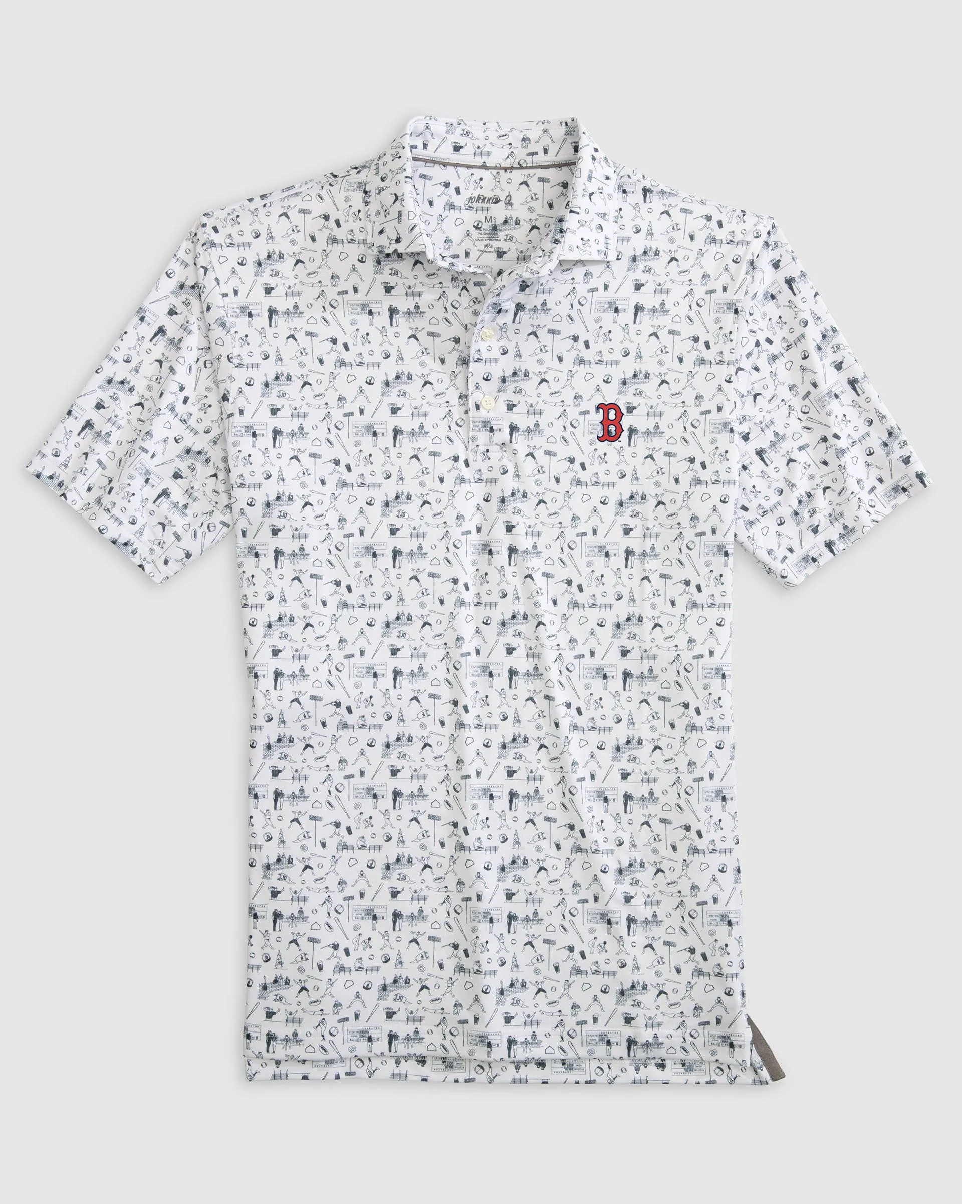 Boston Red Sox Ballpark Jersey Performance Polo