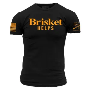 Brisket Helps T-Shirt - Black