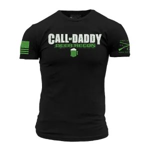 Call Of Daddy T-Shirt - Black