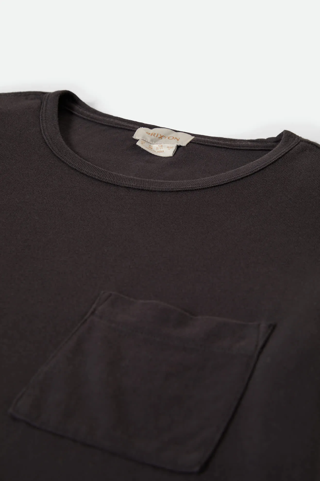Carefree Organic Garment Dye Perfect T-Shirt - Black
