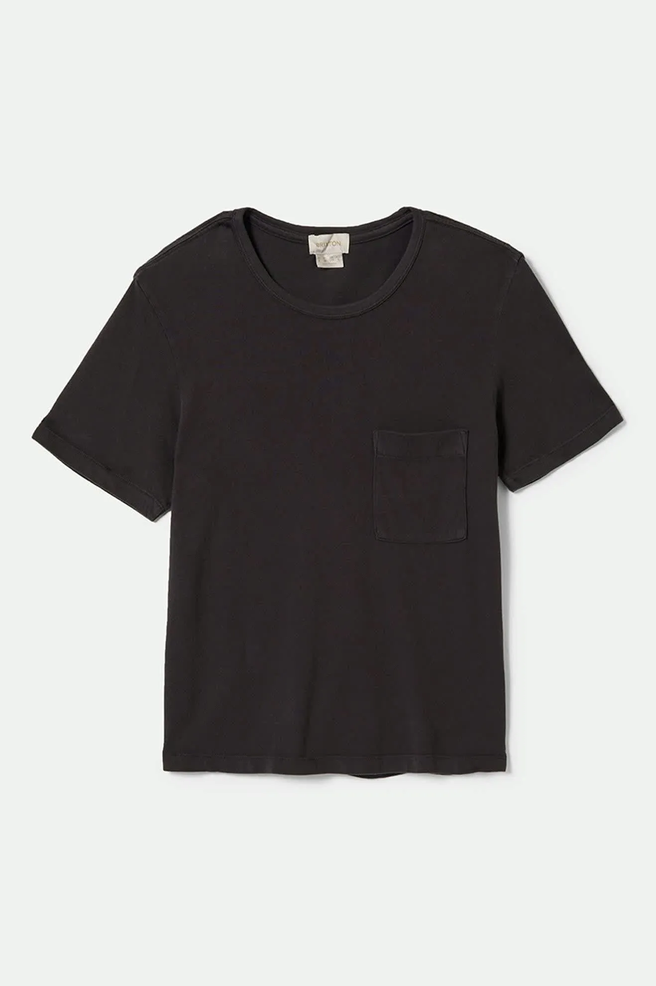 Carefree Organic Garment Dye Perfect T-Shirt - Black