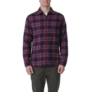 Chaucer Heritage Flannel - Charcoal Red (Final Sale)*