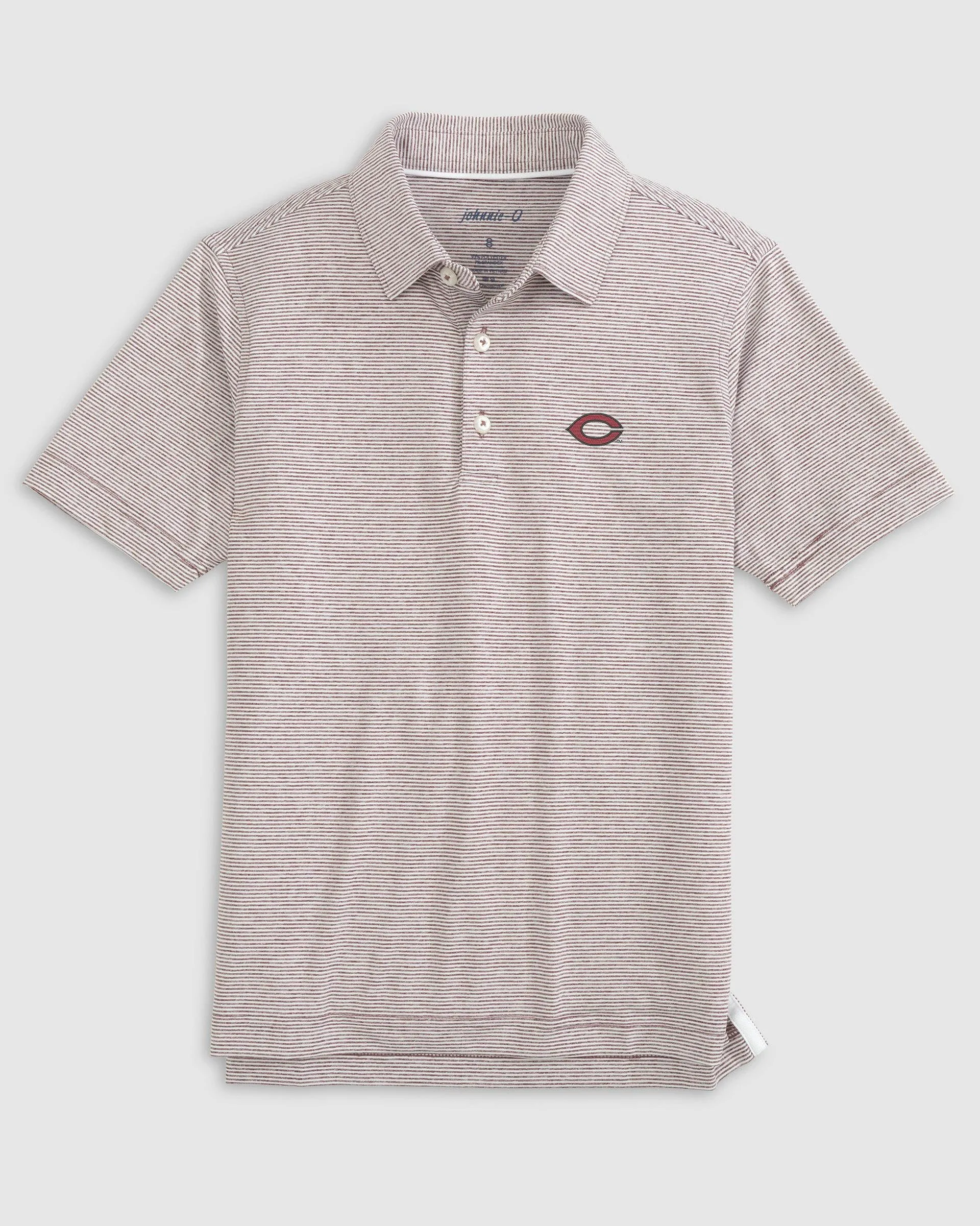 Chicago Lyndonn Jr. Striped Jersey Performance Polo