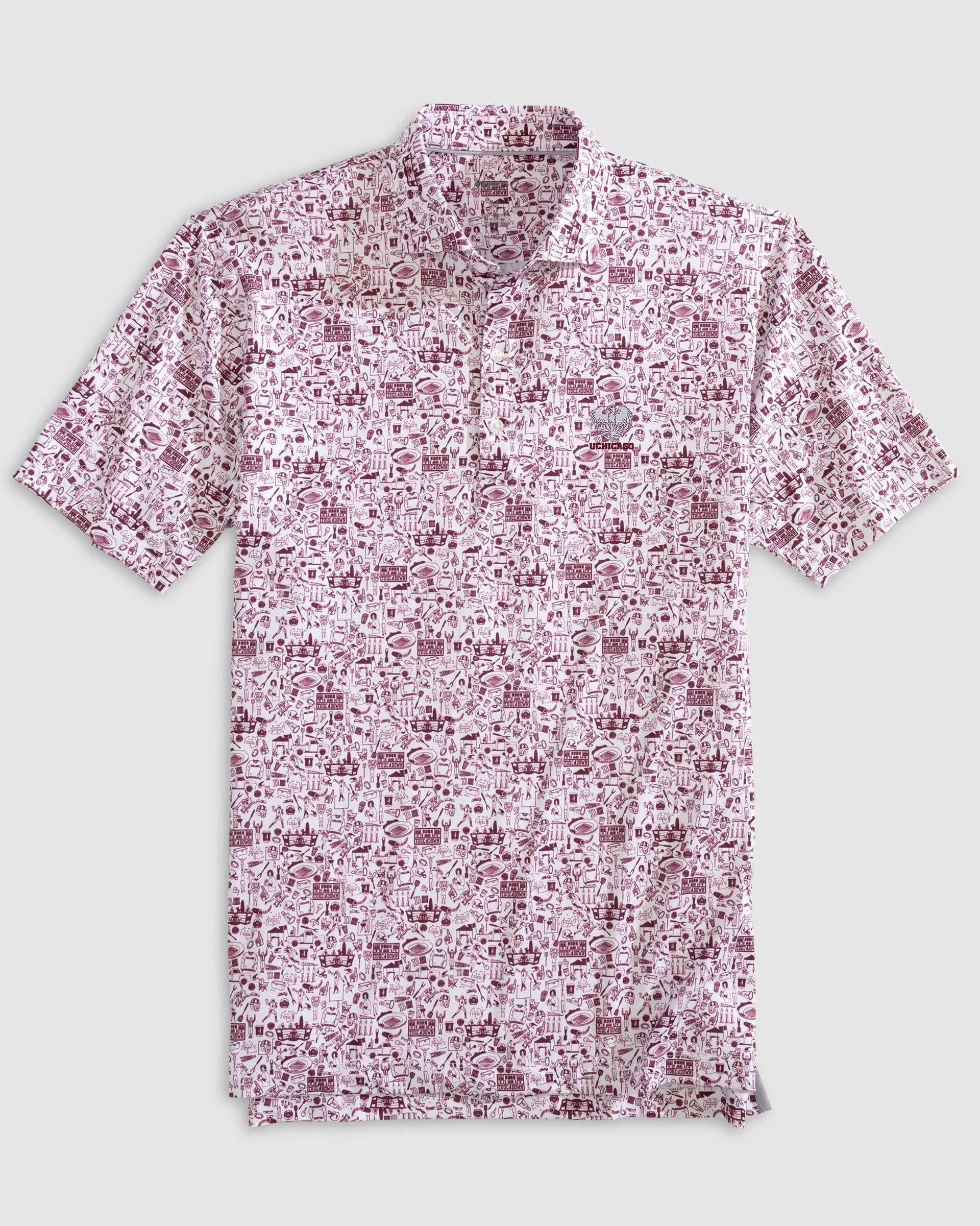 Chicago Tailgater 2.0 Printed Jersey Performance Polo