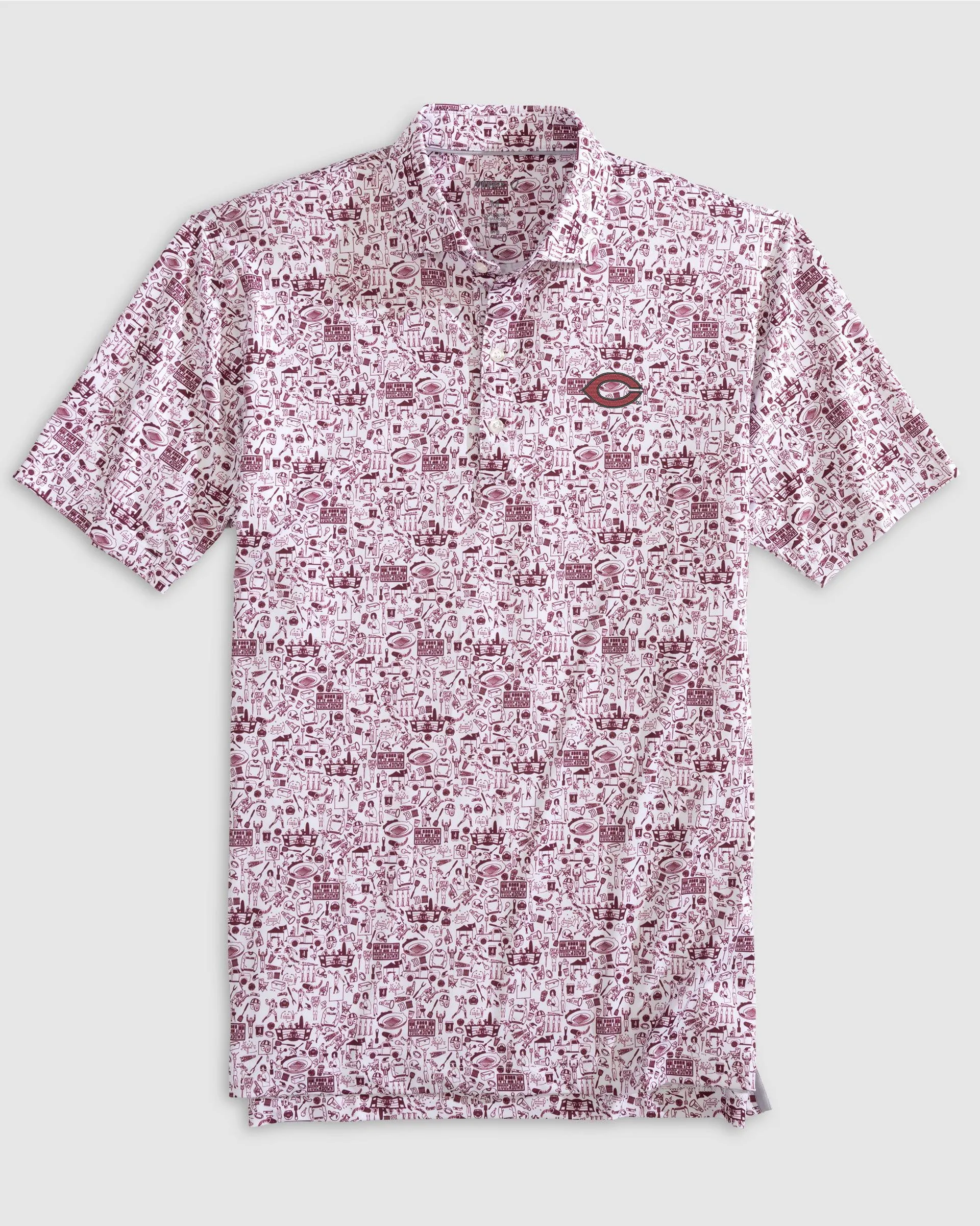 Chicago Tailgater 2.0 Printed Jersey Performance Polo