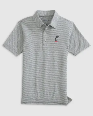 Cincinnati Lyndonn Jr. Striped Jersey Performance Polo