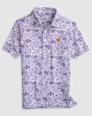 Clemson Tailgater 2.0 Jr. Performance Jersey Polo