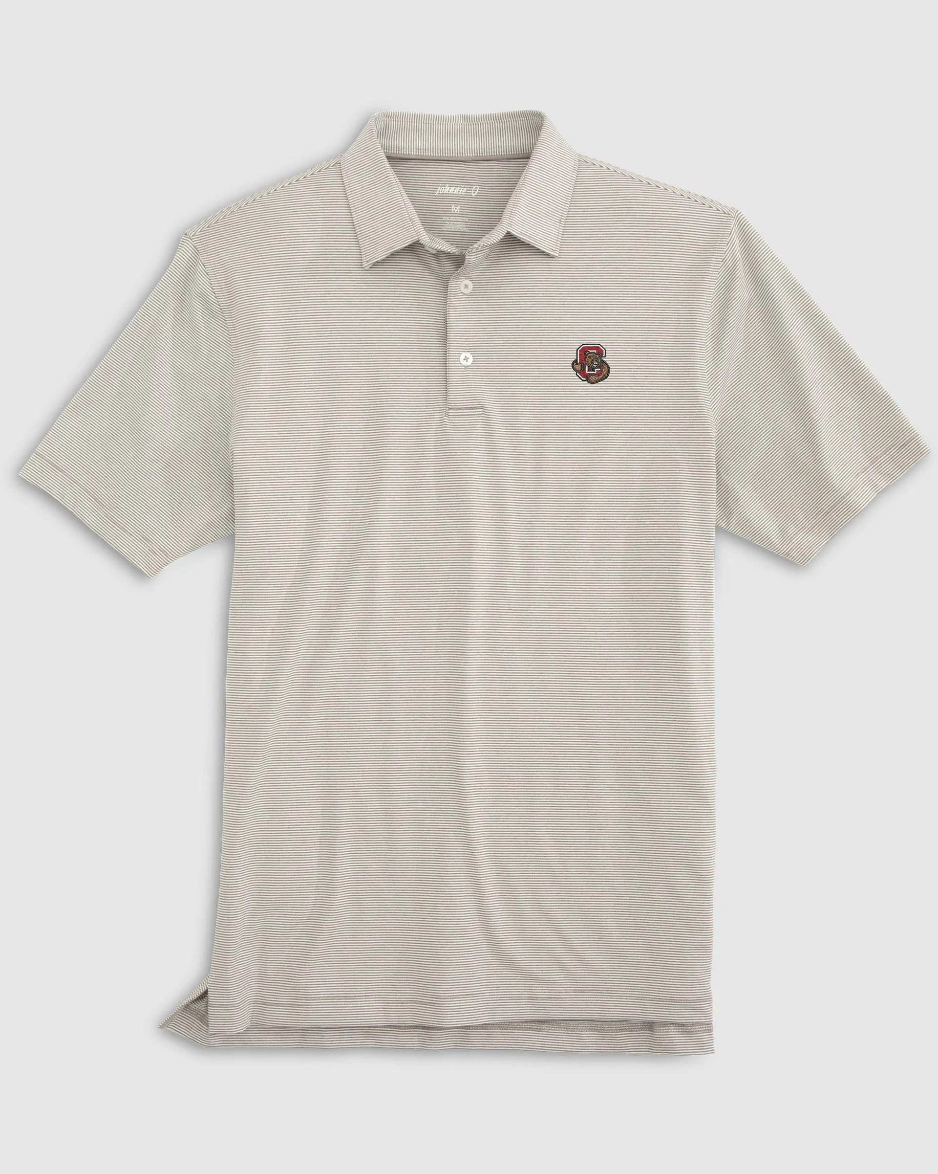Cornell Lyndonn Striped Jersey Performance Polo