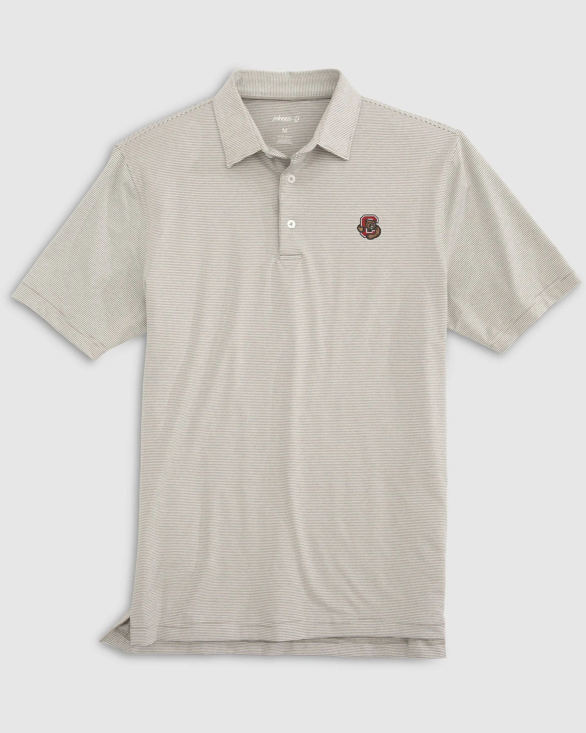 Cornell Lyndonn Striped Jersey Performance Polo