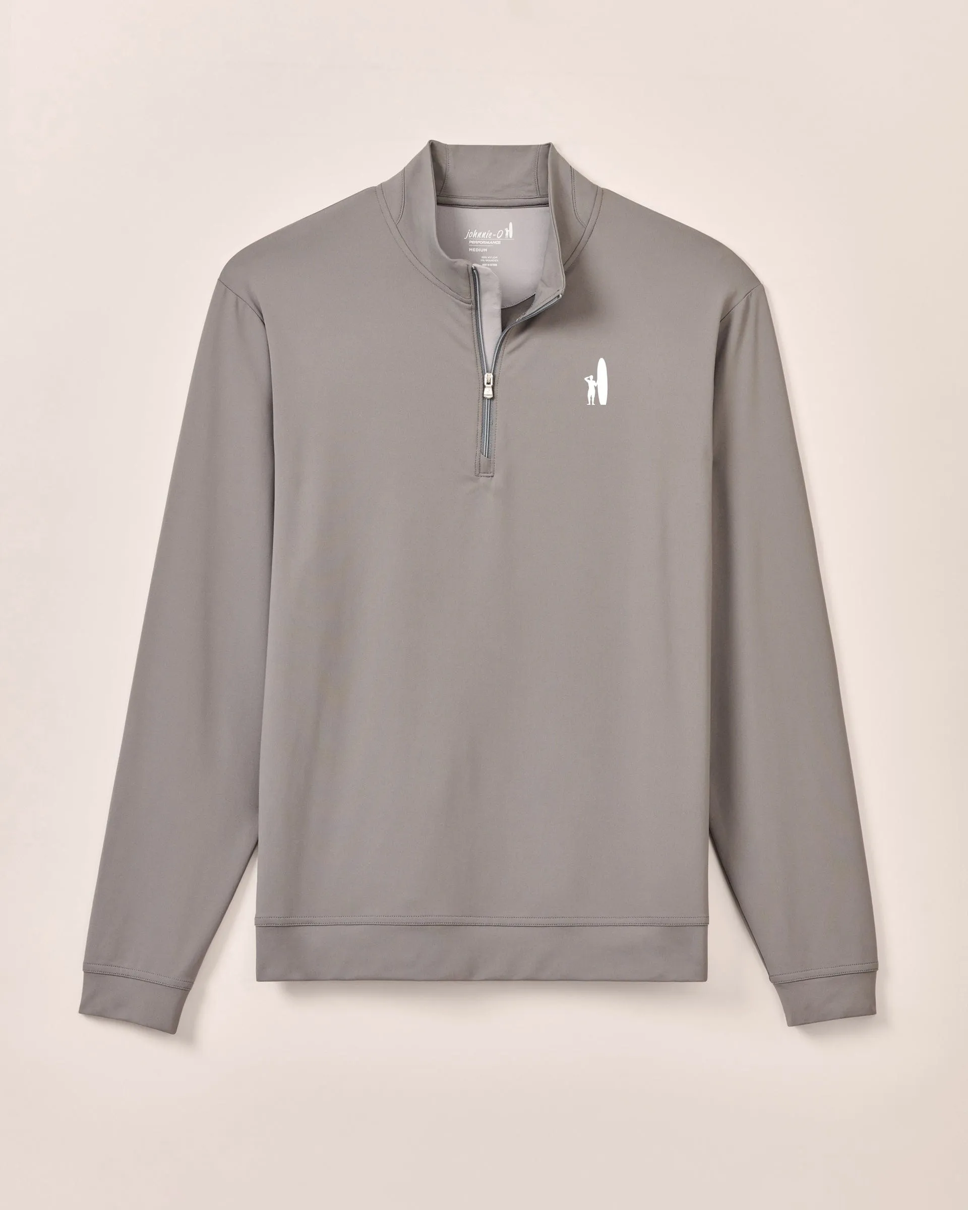 Custom Surfer Logo Motion Performance 1/4 Zip