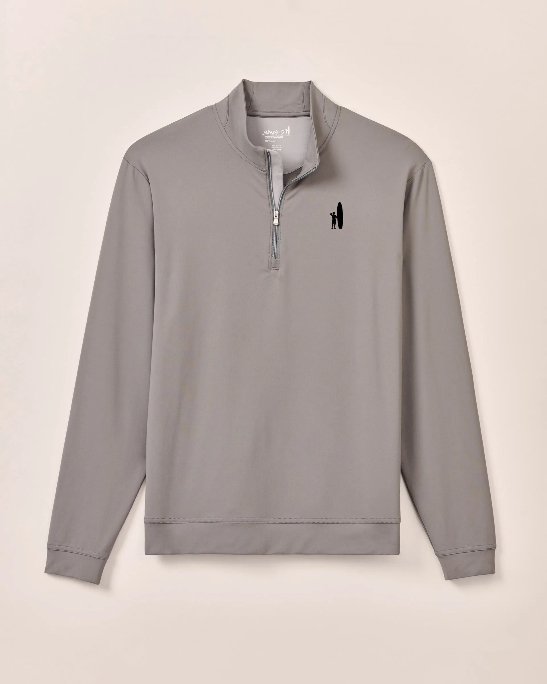 Custom Surfer Logo Motion Performance 1/4 Zip