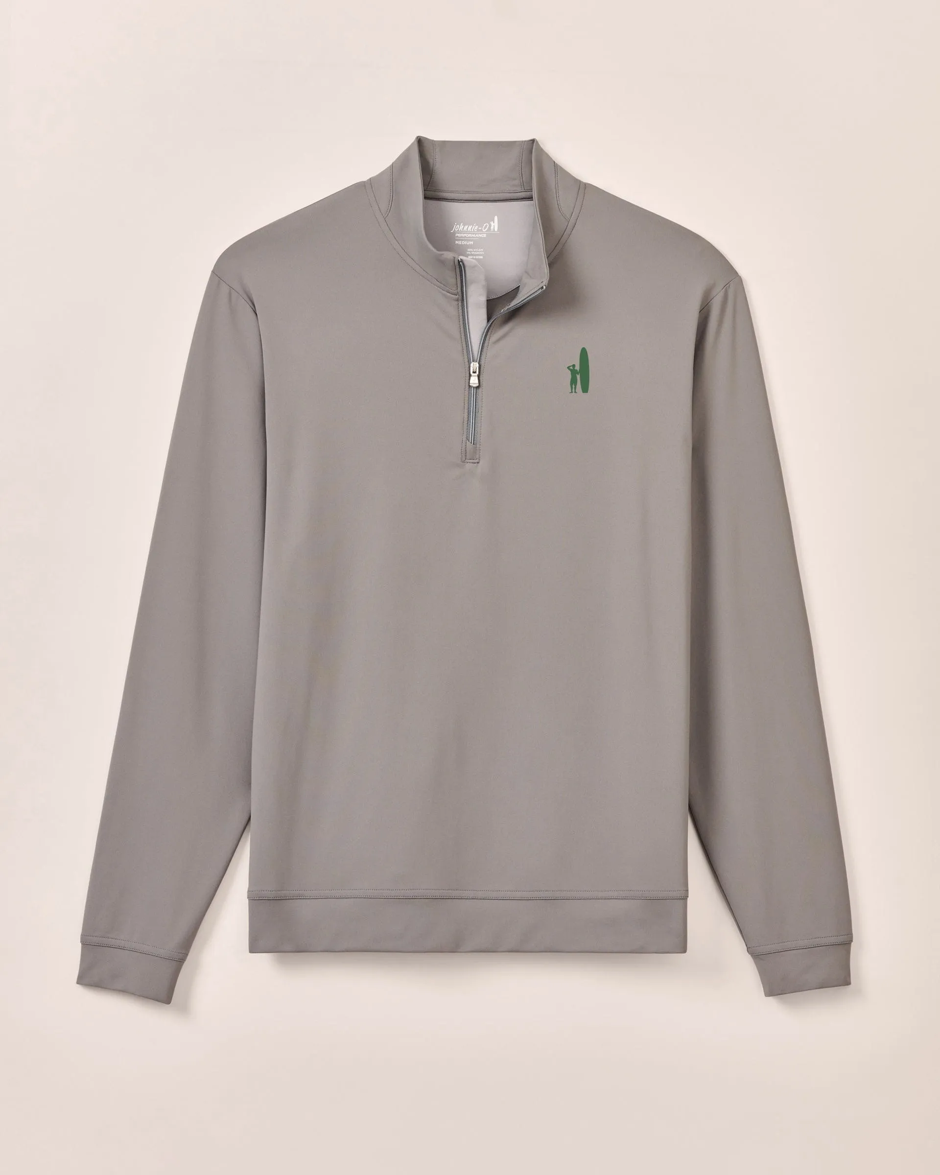 Custom Surfer Logo Motion Performance 1/4 Zip