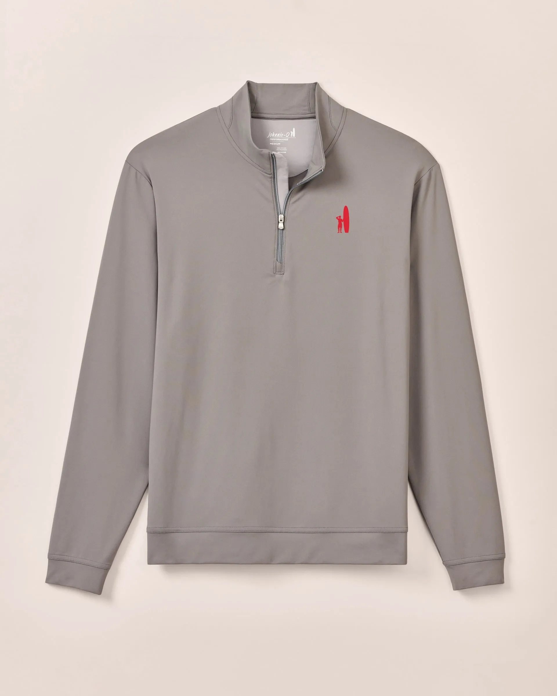 Custom Surfer Logo Motion Performance 1/4 Zip