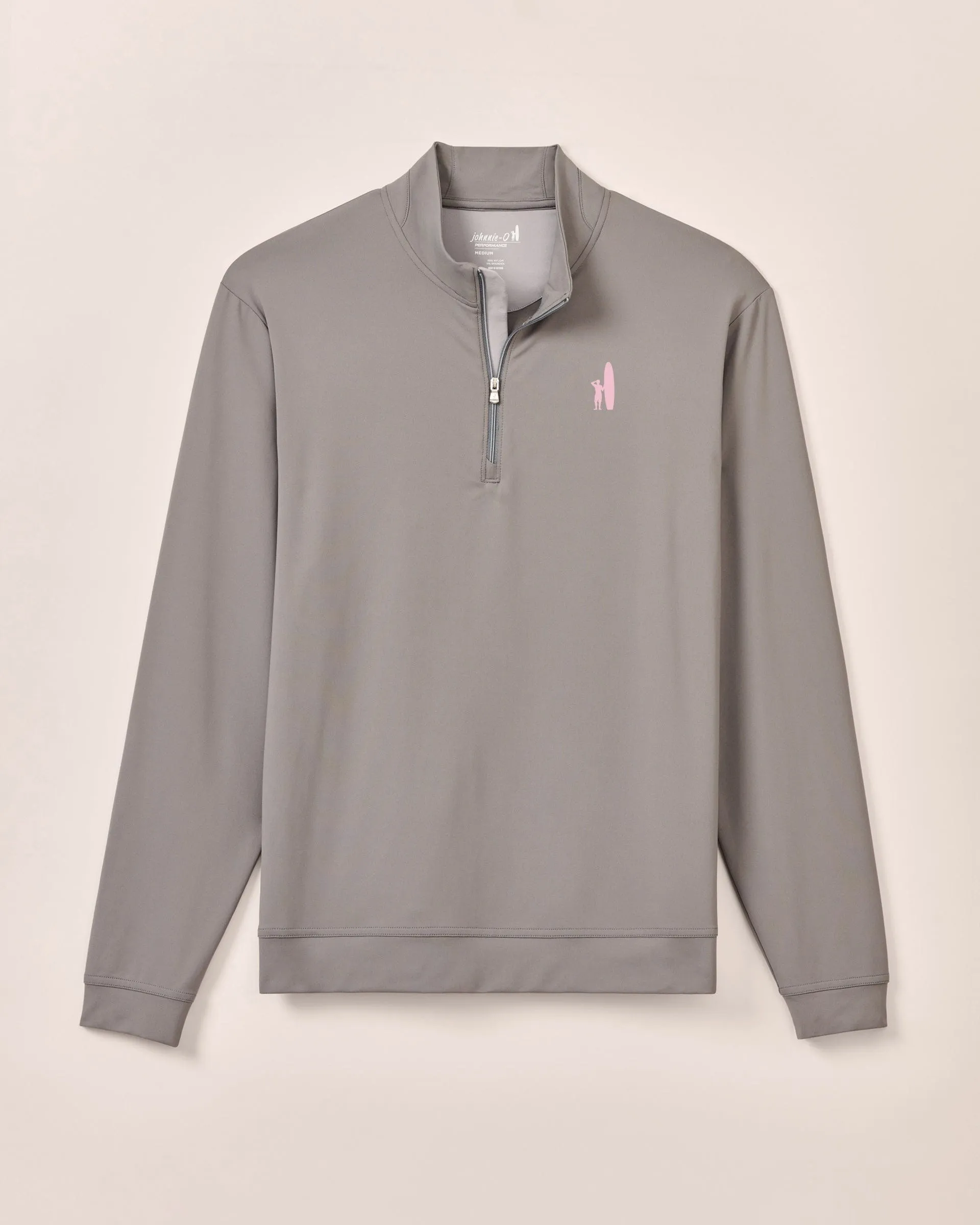 Custom Surfer Logo Motion Performance 1/4 Zip