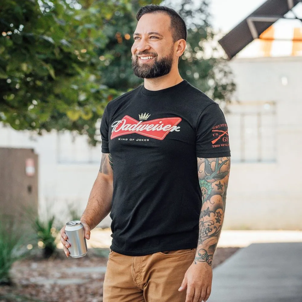 Dadweiser T-Shirt - Black