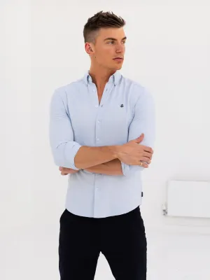 Dallas Long Sleeve Shirt - Light Blue