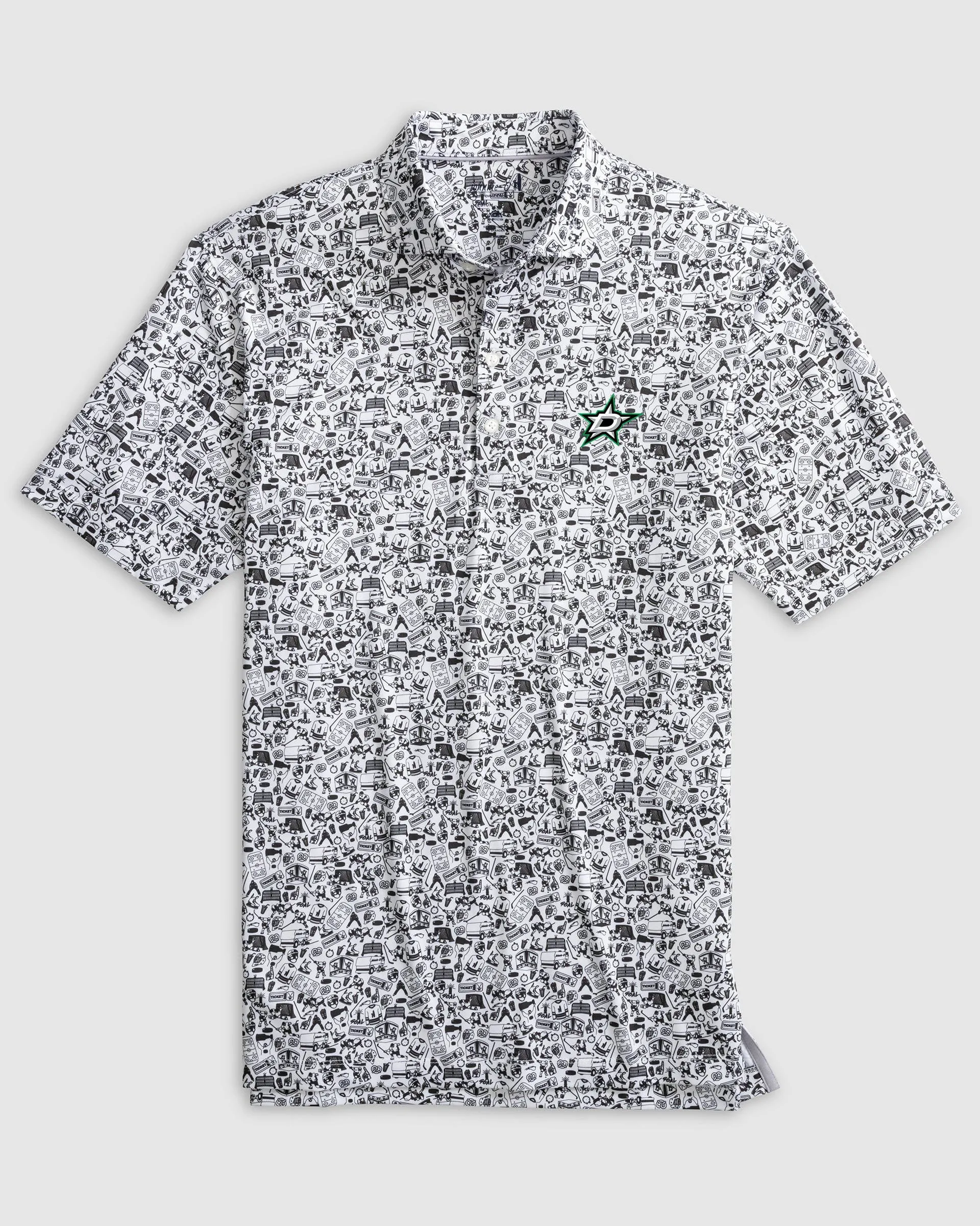Dallas Stars Slap Shot Performance Jersey Polo