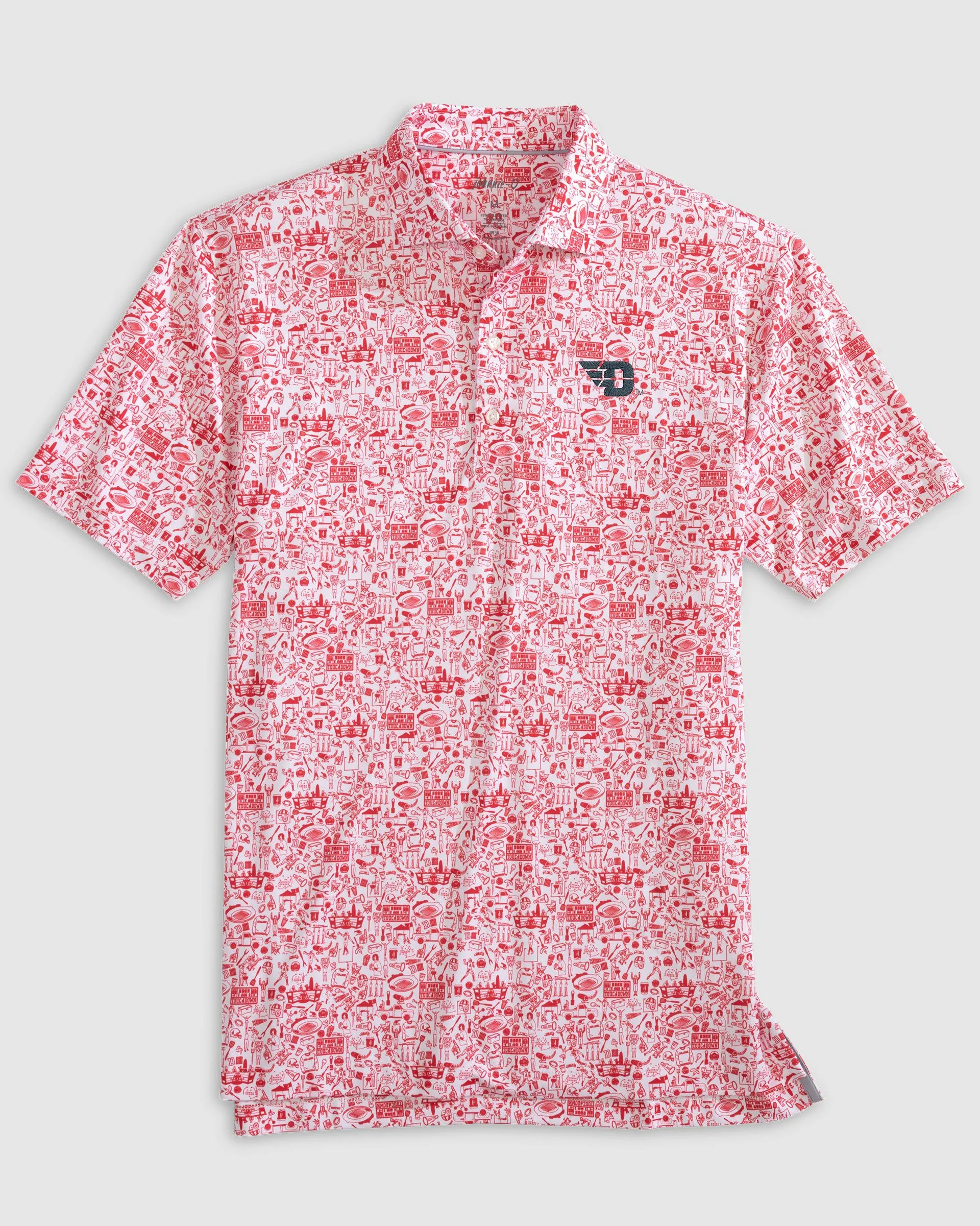 Dayton Tailgater 2.0 Printed Jersey Performance Polo