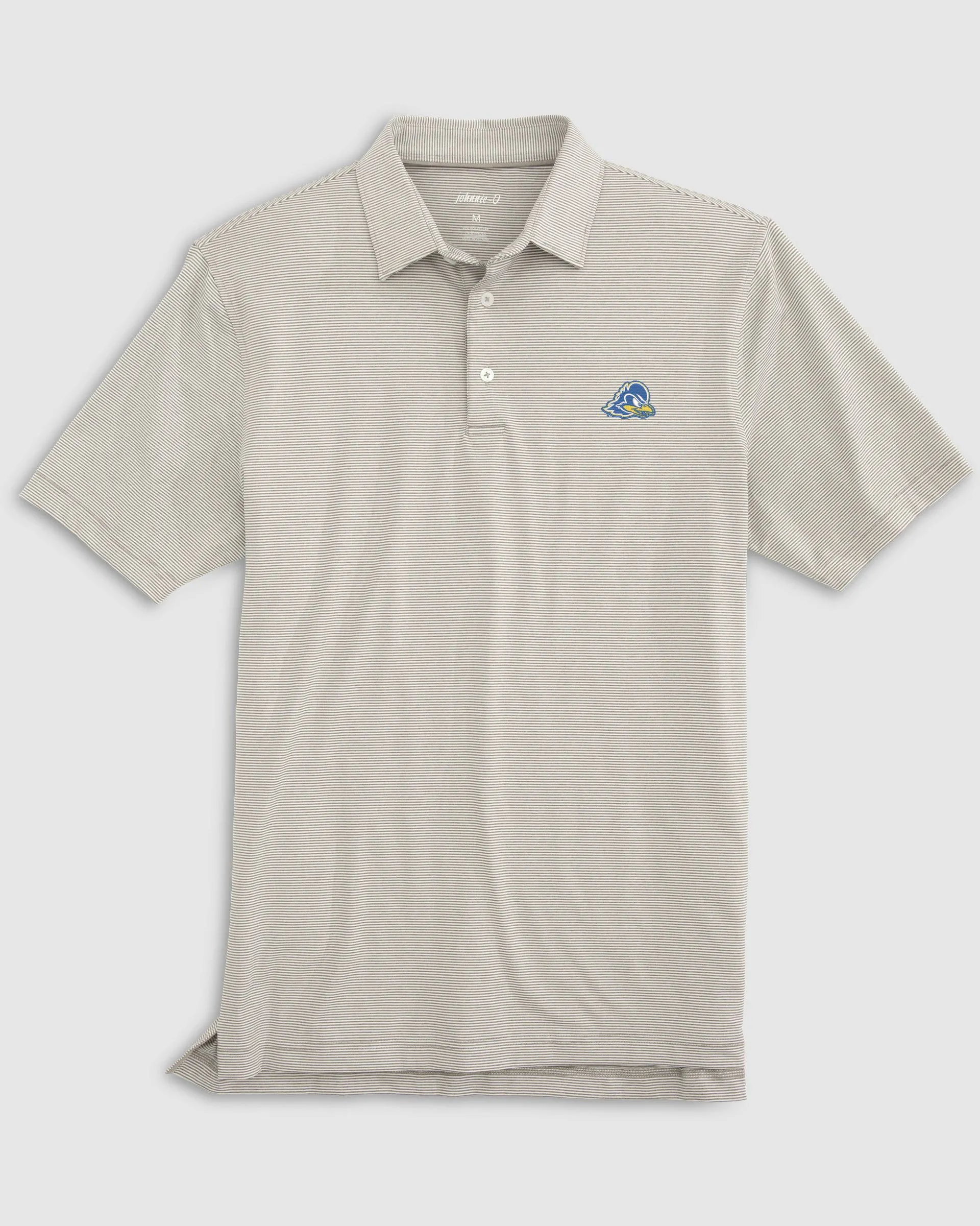 Delaware Lyndonn Striped Jersey Performance Polo