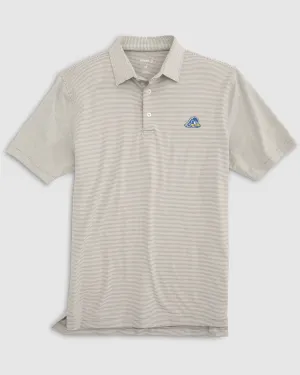 Delaware Lyndonn Striped Jersey Performance Polo