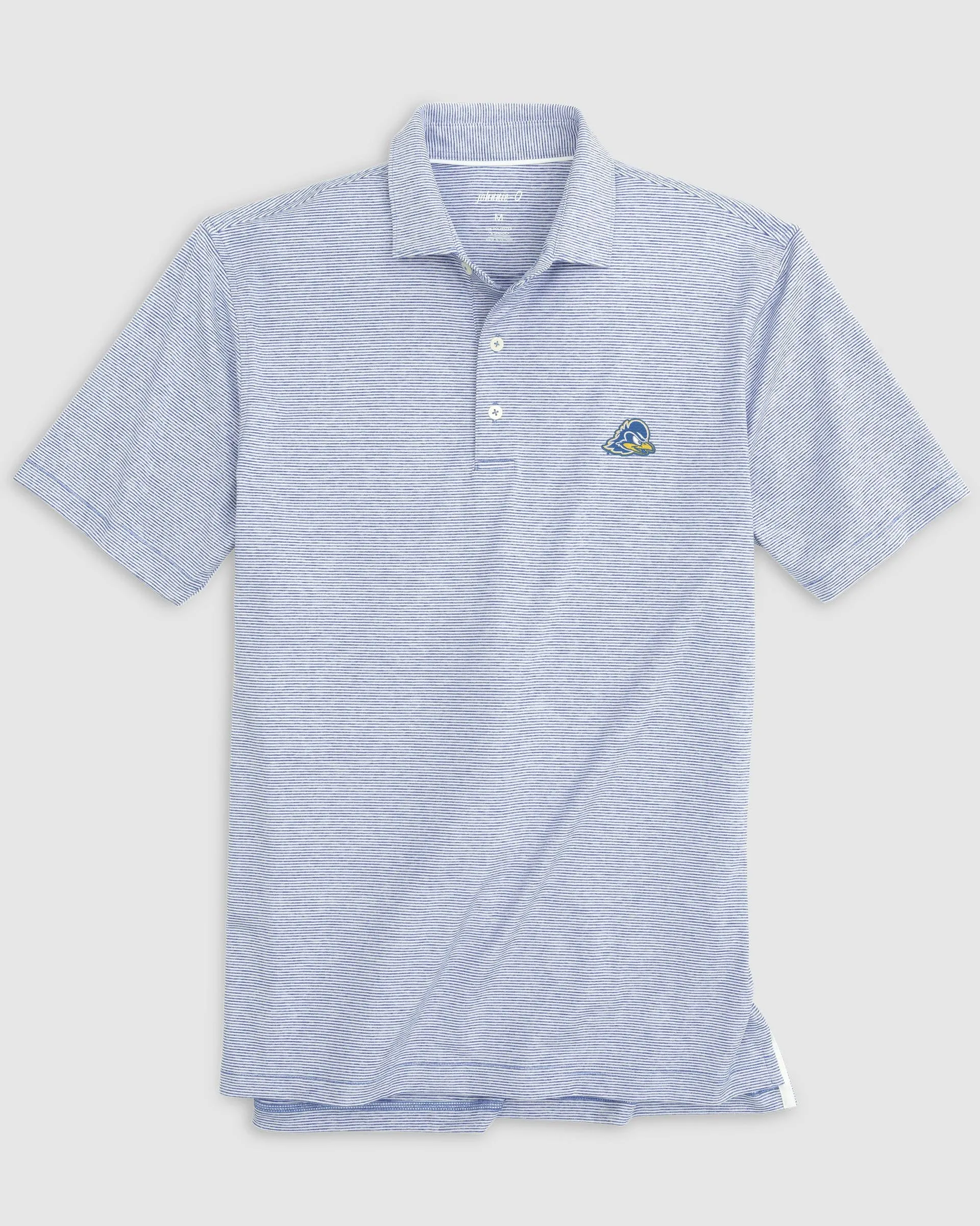 Delaware Lyndonn Striped Jersey Performance Polo