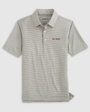 Denver Lyndonn Jr. Striped Jersey Performance Polo