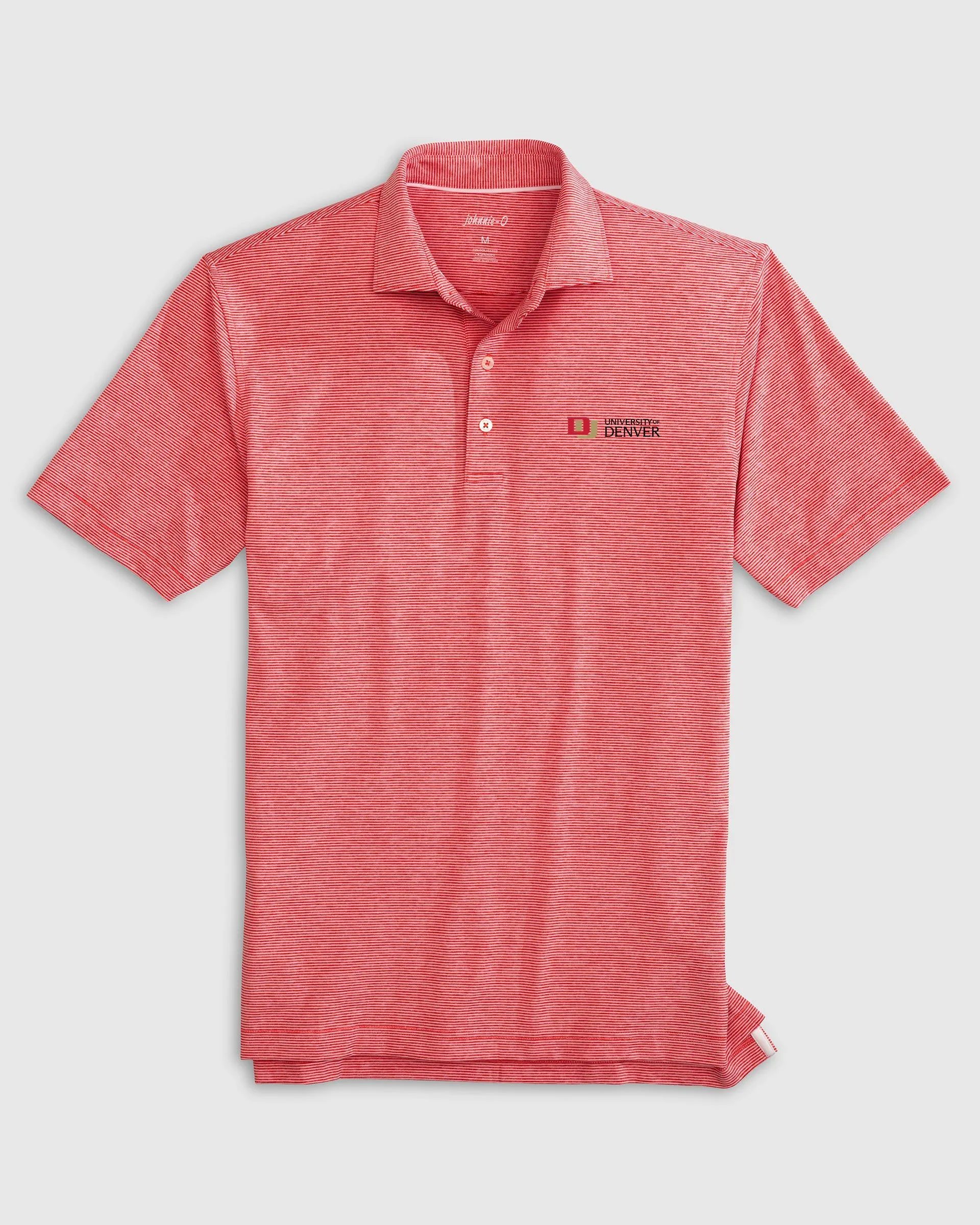 Denver Lyndonn Striped Jersey Performance Polo