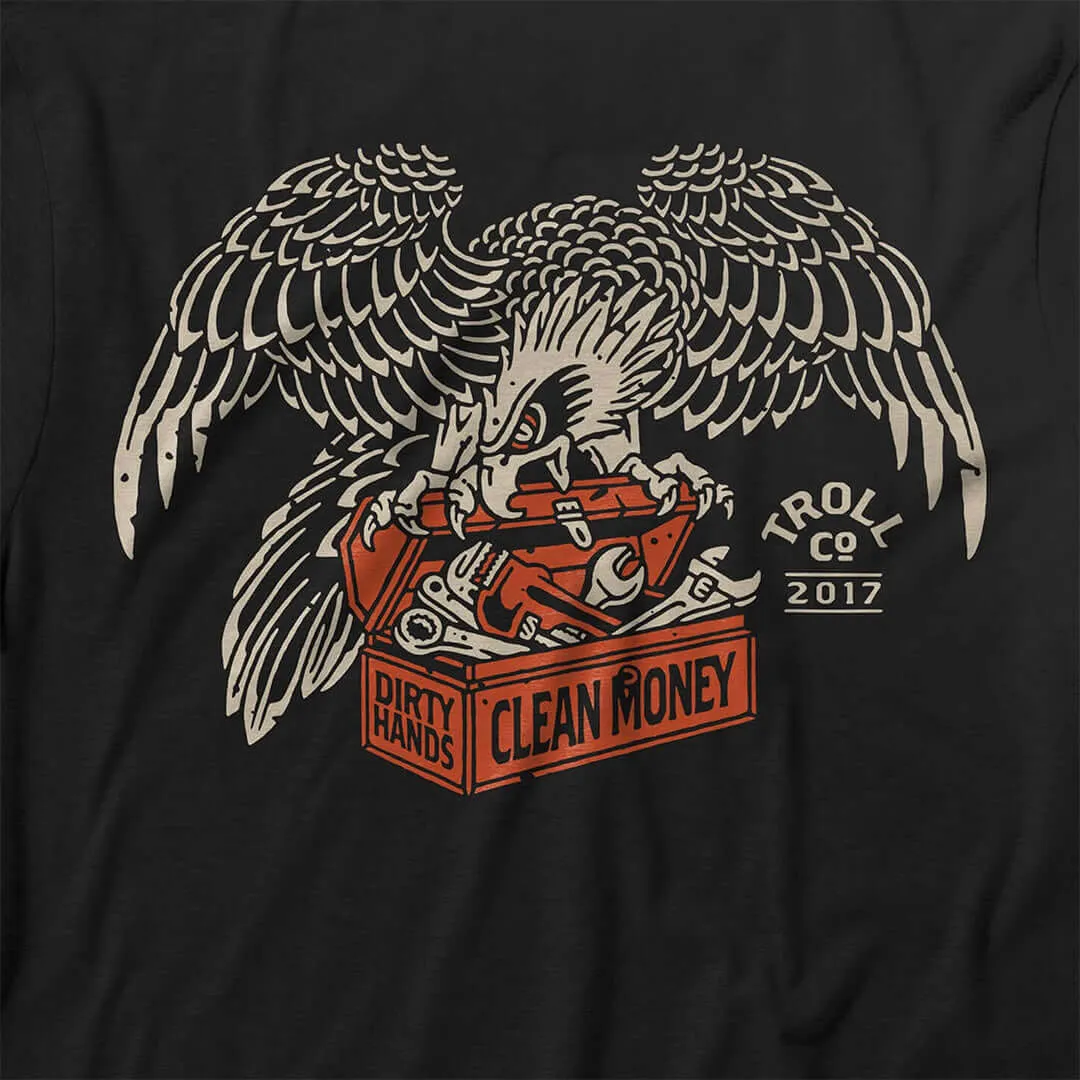 Eagle Eye SS Tee, Black