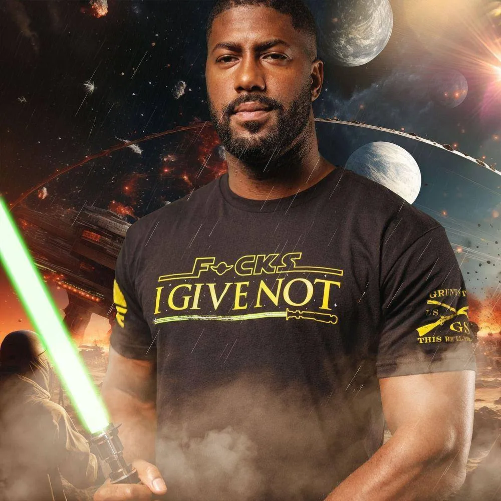 F*cks I Give Not T-Shirt - Black
