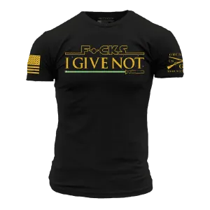 F*cks I Give Not T-Shirt - Black