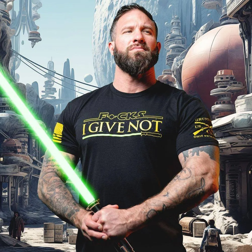 F*cks I Give Not T-Shirt - Black