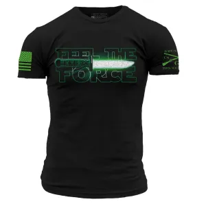 Feel The Green Force T-Shirt - Black